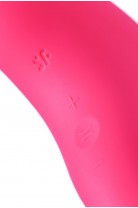 Вакуум-волновой стимулятор клитора Satisfyer Magnetic Deep Pulse, силикон, розовый, 11,6 см