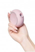 Вакуумный стимулятор клитора с вибрацией Satisfyer Pro To Go 3, розовый, 8,5 см