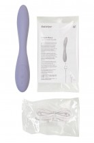 Стимулятор точки G с фиксацией формы Satisfyer G-Spot Flex 2, сиреневый, 19,5 см