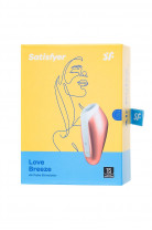 Satisfyer Love Breeze, вакуумный вибратор, розовый