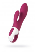 Вибратор с клиторальным стимулятором и подогревом Satisfyer Heated Affair ConnectApp,бордовый,20,6см