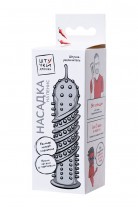 Насадка на пенис Штучки-Дрючки, прозрачный, 15,3см Насадка на пенис Штучки-Дрючки, прозрачный, 15,3см