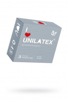 Презервативы Unilatex Dotted, 3 шт, с точками