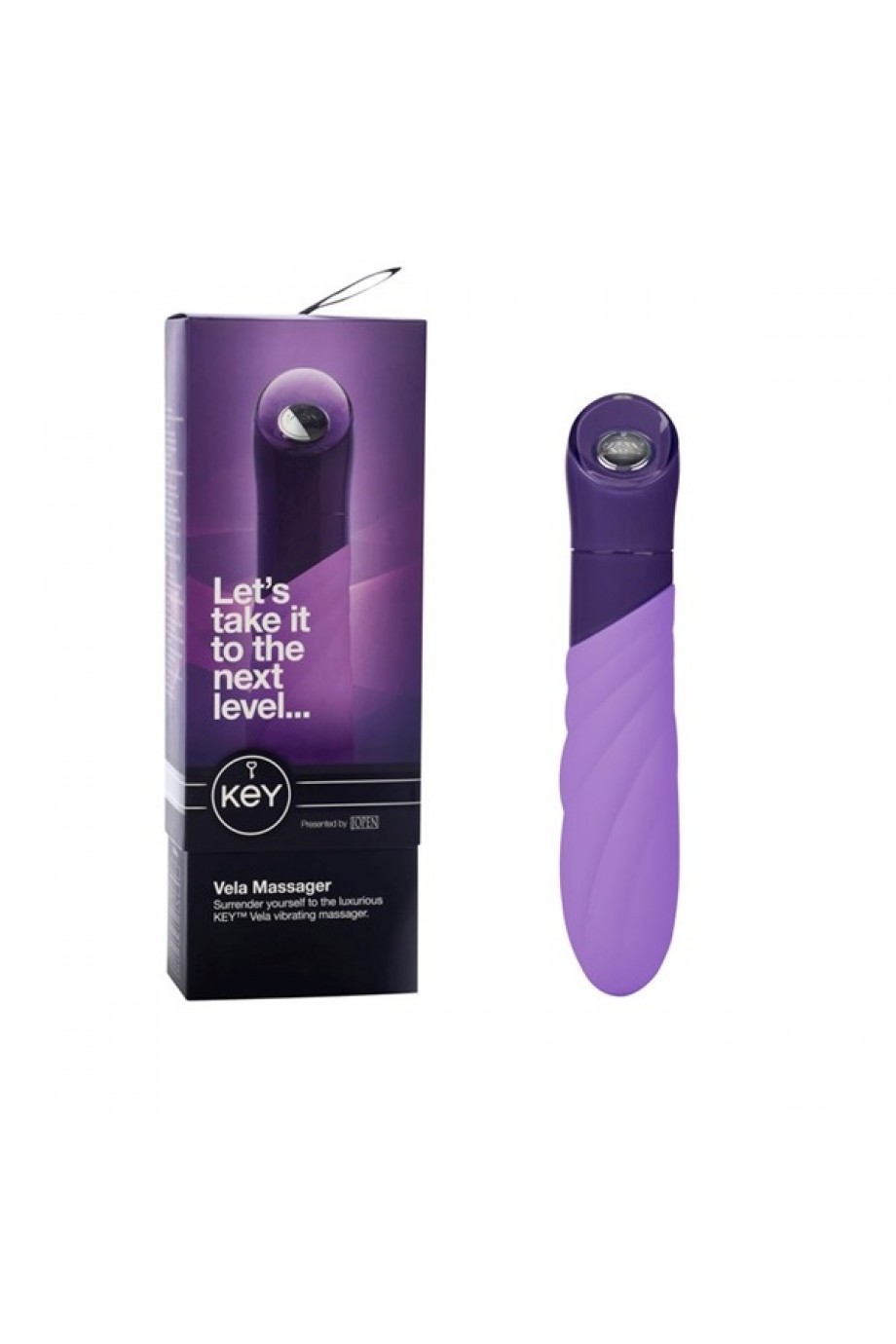 Вибратор Key by Jopen - Vela - Lavende фиолетовый