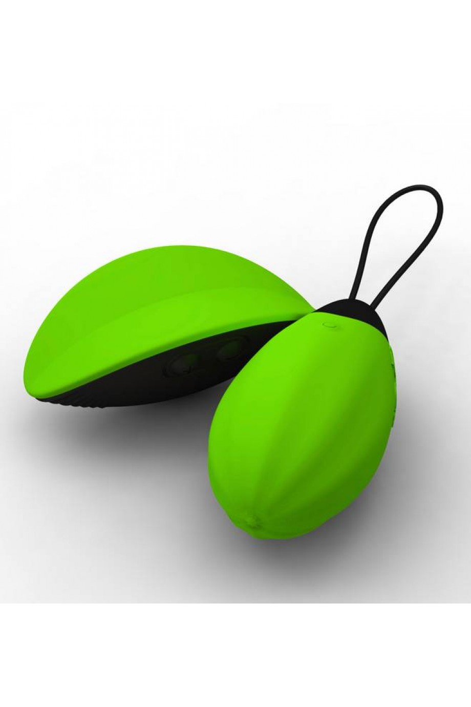 Виброяйцо Bibi зеленое с дист. управлением 5 см