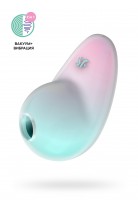 Вакуумный стимулятор клитора Satisfyer Pixie Dust, силикон, зеленый, 9,4 см