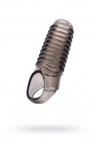 Насадка ToyFa XLover, для увеличения размера, черная прозрачная, 11 см Насадка ToyFa XLover, для увеличения размера, черная прозрачная, 11 см