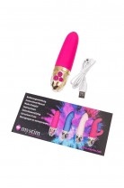 Вибратор Mystim Sleak Freak, фуксия, 14,5 см
