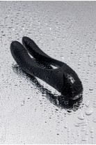 Многофункциональный мини-вибратор Satisfyer Candy Cane, силикон, чёрный, 11 см