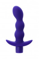 Анальный вибратор ToDo by Toyfa Adore, влагостойкий, силикон, синий, 15 см, Ø 3,1 см