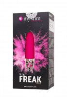 Вибратор Mystim Sleak Freak, фуксия, 14,5 см
