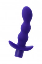 Анальный вибратор ToDo by Toyfa Adore, влагостойкий, силикон, синий, 15 см, Ø 3,1 см