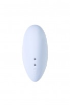 Вакуумно-волновой стимулятор клитора с вибрацией Satisfyer Cutie Heart, силикон, голубой, 7,7 см