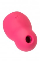 Вакуумный стимулятор клитора с вибрацией Satisfyer Pro To Go 1, красный, 9 см