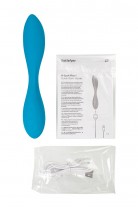 Стимулятор точки G с фиксацией формы Satisfyer G-Spot Flex 1, бирюзовый, 19,5 см