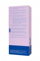 Нереалистичный вибратор Satisfyer Hug me Connect App, силикон, серо-голубой, 20,5 см