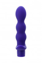 Анальный вибратор ToDo by Toyfa Adore, влагостойкий, силикон, синий, 15 см, Ø 3,1 см