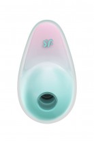 Вакуумный стимулятор клитора Satisfyer Pixie Dust, силикон, зеленый, 9,4 см