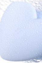 Вакуумно-волновой стимулятор клитора с вибрацией Satisfyer Cutie Heart, силикон, голубой, 7,7 см