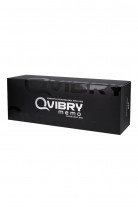 Вибратор Qvibry Memo, QM1, клиторальный, черный