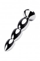 Анальная пробка Metal by TOYFA, металл, серебристая, сапфир, Ø 2,5 см Анальная пробка Metal by TOYFA, металл, серебристая, сапфир, Ø 2,5 см