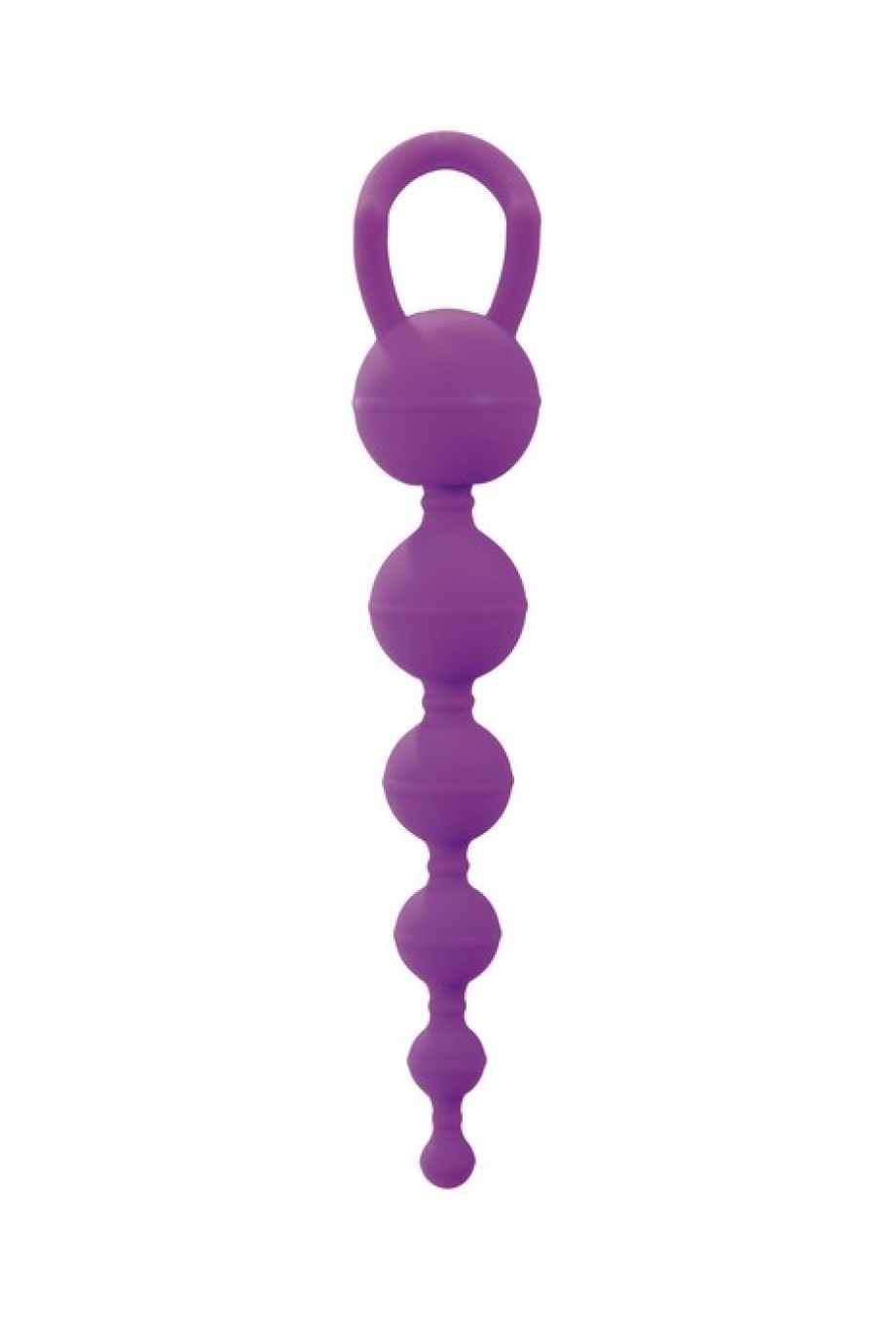 Анальная цепочка Six Balls Chain фиолетовая