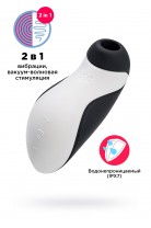 Вакуумно-волновой бесконтактный стимулятор клитора Satisfyer Orca, силикон, черный, 11,5 см.