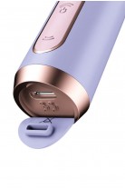 Мини-вибратор с 3D пульсацией Satisfyer Bold Kiss с USB-C зарядкой, силикон, ABS, розовый, 12,5 см