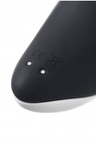 Вакуумно-волновой бесконтактный стимулятор клитора Satisfyer Orca, силикон, черный, 11,5 см.