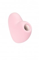 Вакуумно-волновой стимулятор клитора с вибрацией Satisfyer Cutie Heart, силикон, розовый, 7,6 см