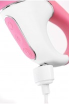 Вибратор с расширением Satisfyer Air Pump Booty 5+ Connect App, силикон, розовый, 15 см