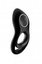 Эрекционное кольцо на пенис Satisfyer Legendary Duo, силикон, черный, Ø 2,5 см