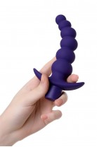 Анальный вибратор ToDo by Toyfa Dandy, силикон, фиолетовый, 13,5 см, Ø 3,2 см