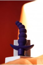 Анальный вибратор ToDo by Toyfa Dandy, силикон, фиолетовый, 13,5 см, Ø 3,2 см