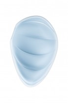 Вакуумный стимулятор клитора Satisfyer Cloud Dancer, силикон, голубой, 9 см