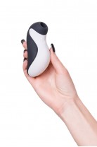 Вакуумно-волновой бесконтактный стимулятор клитора Satisfyer Orca, силикон, черный, 11,5 см.
