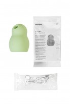 Вакуумный стимулятор клитора с вибрацией Satisfyer Pro To Go 1, мятный, 9 см