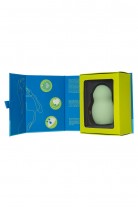 Вакуумный стимулятор клитора с вибрацией Satisfyer Pro To Go 1, мятный, 9 см