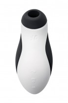 Вакуумно-волновой бесконтактный стимулятор клитора Satisfyer Orca, силикон, черный, 11,5 см.