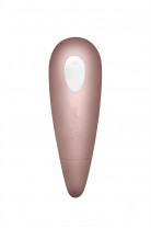 Вакуум-волновой стимулятор клитора Satisfyer Number One, ABS пластик, розовый, 14,5 см