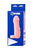Насадка ToyFa XLover Increase+ для увеличения размера, реалистичная, с кольцом, 15 см