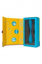 Стимулятор точки G с фиксацией формы Satisfyer G-Spot Flex 5 Connect App, голубой, 19,6 см