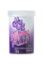 Масло для ванны, массажа и восхитительного аромата в капсулах INTT SEXY FLUF, виноград, 2 капсулы, 3 г