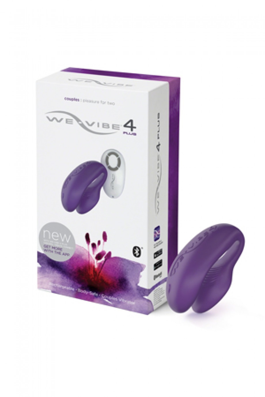Вибратор для пар WE-Vibe 4 Plus, фиолетовый