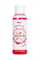 Массажное масло для поцелуев Yovee by Toyfa «Сладкая клубничка» со вкусом клубничного йогурта,100 мл Массажное масло для поцелуев Yovee by Toyfa «Сладкая клубничка» со вкусом клубничного йогурта,100 мл