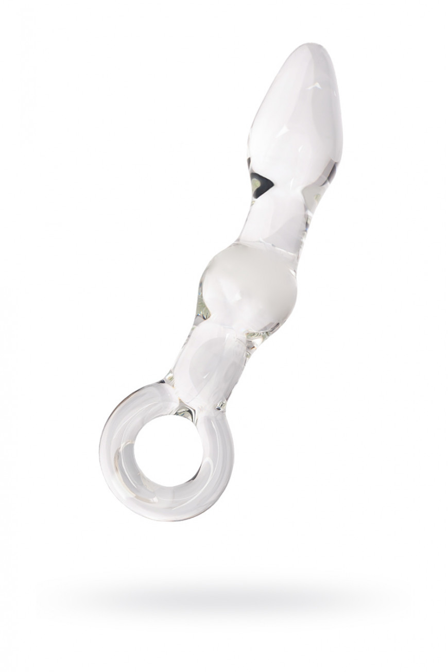Анальная пробка Sexus Glass, стекло, прозрачная, Ø 3,5 см Анальная пробка Sexus Glass, стекло, прозрачная, Ø 3,5 см